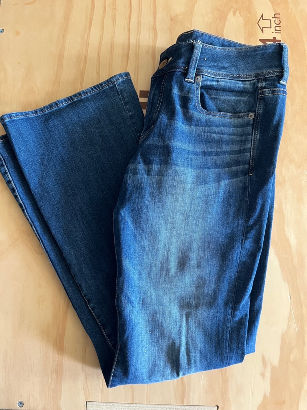 American Eagle Mid-Rise Medium Wash Bootcut Jeans